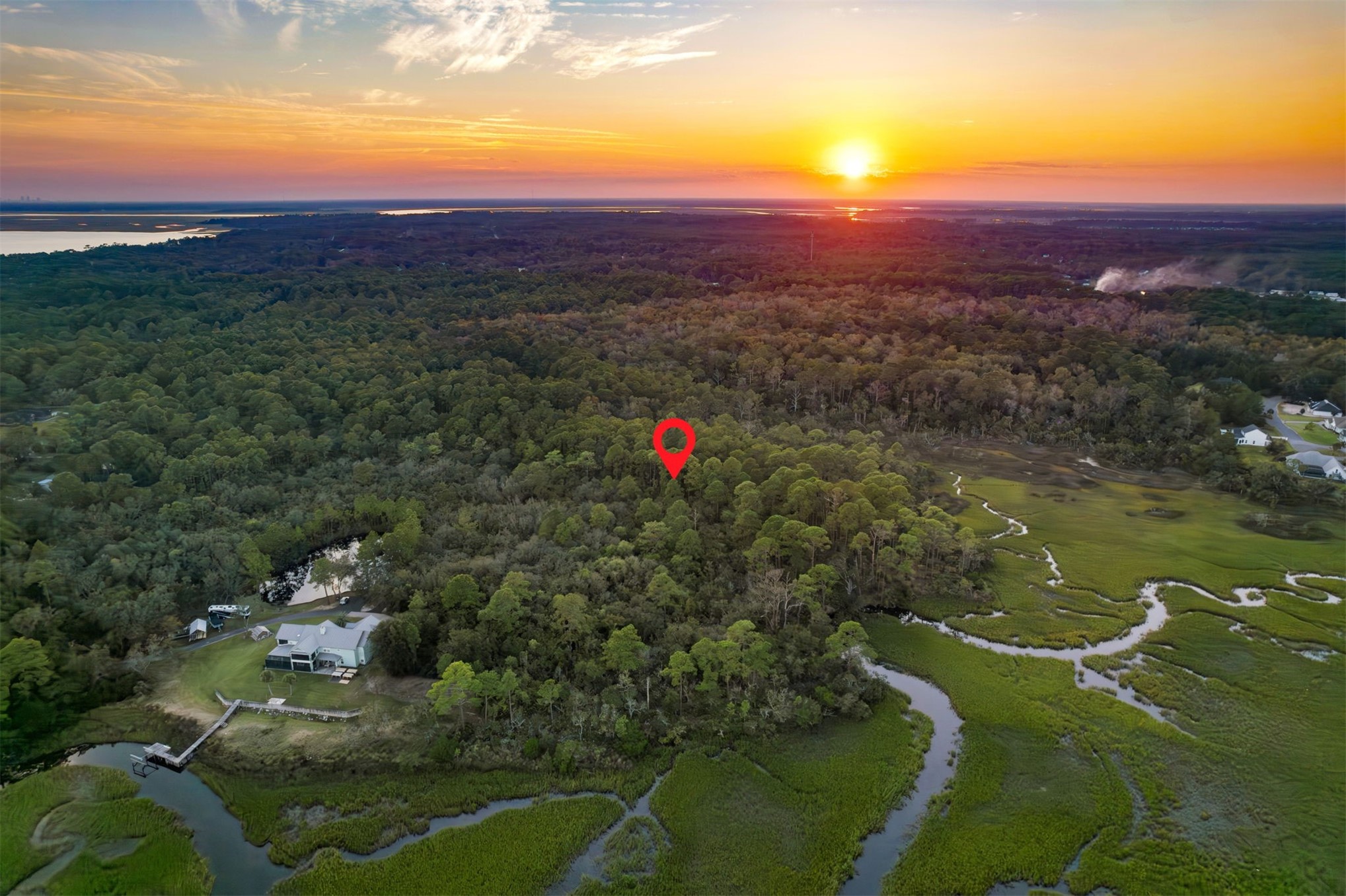 0 Mango Lane Fernandina Beach, FL 32034 - Photo 28 of 30 a view of a lake with a city