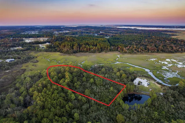a view of a lake with a mountain in the background