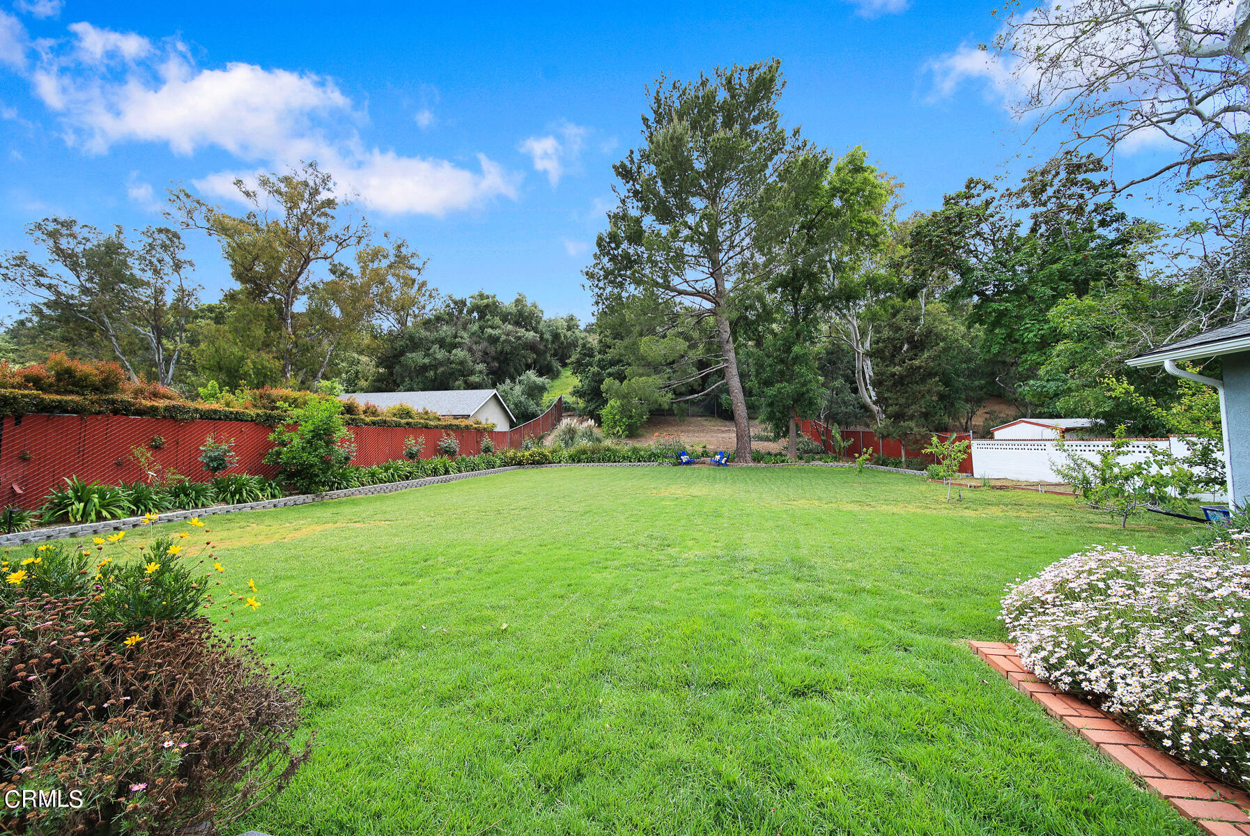 9765 Tujunga Canyon Boulevard Tujunga, CA 91042 - Photo 29 of 51 a view of a garden with a building in the background