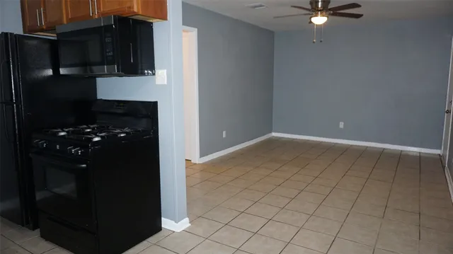 a view of kitchen space with a sink