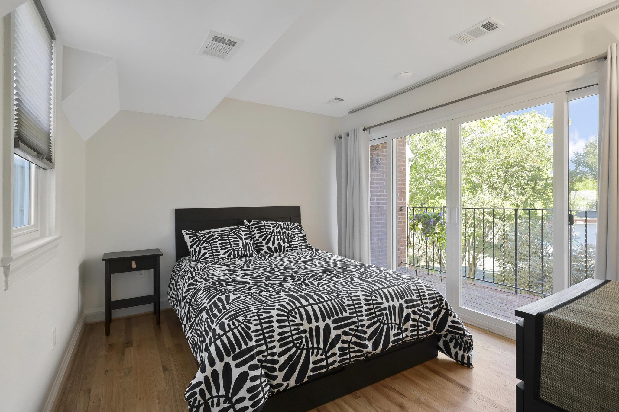 116 Commerce Street Alexandria, VA 22314 - Photo 19 of 50 Bedroom with private balcony.