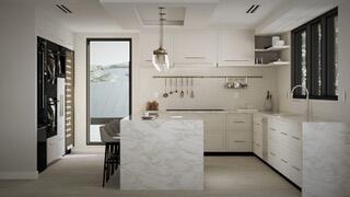 28587 Peg Leg Road Summerland Key, FL 33042 - Photo 17 of 25 a kitchen with cabinets and window