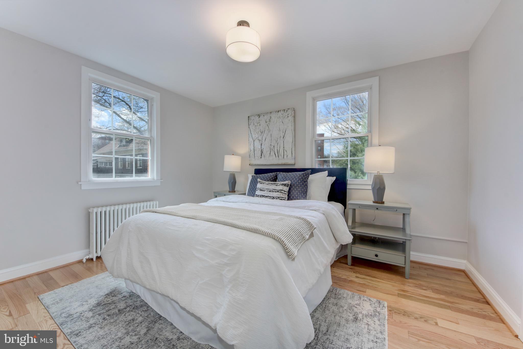 2716 Ordway Street Northwest, Unit 2 Washington, DC 20008 - Photo 21 of 50 Third bedroom with two exposures