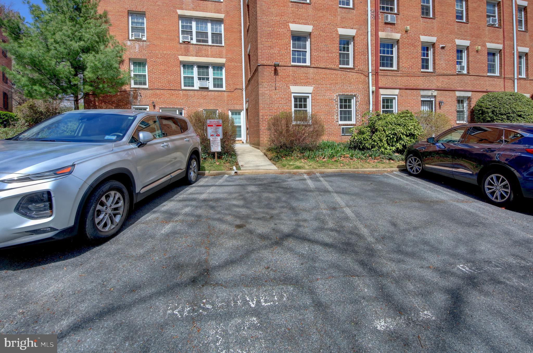 2716 Ordway Street Northwest, Unit 2 Washington, DC 20008 - Photo 27 of 50 Assigned and separately deeded parking spot