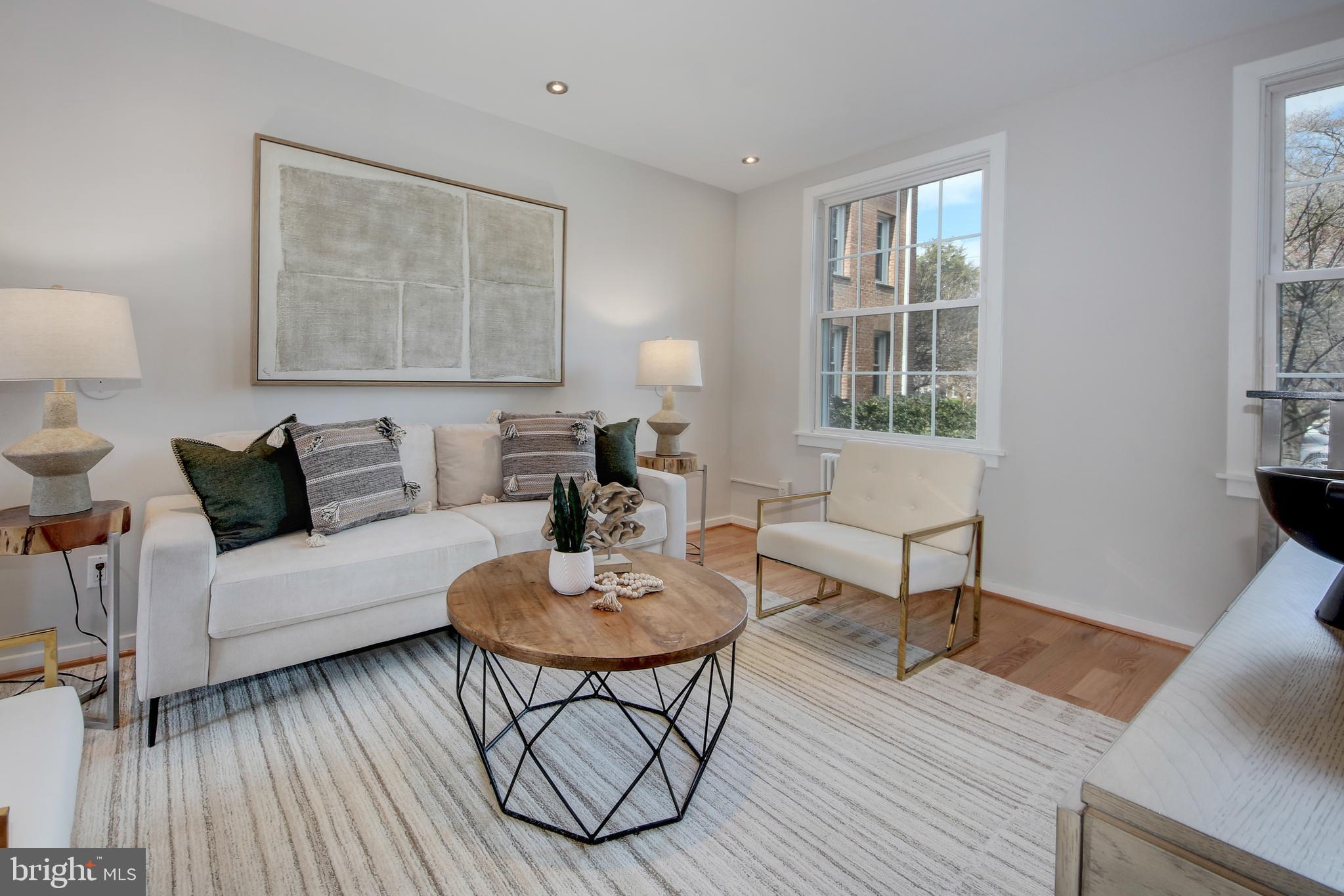 2716 Ordway Street Northwest, Unit 2 Washington, DC 20008 - Photo 4 of 50 Two level condo lives like a house