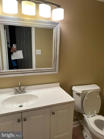 a bathroom with a sink and a toilet