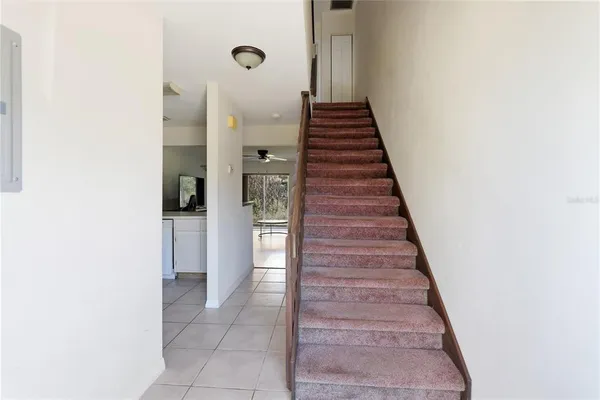 a view of entryway and hall