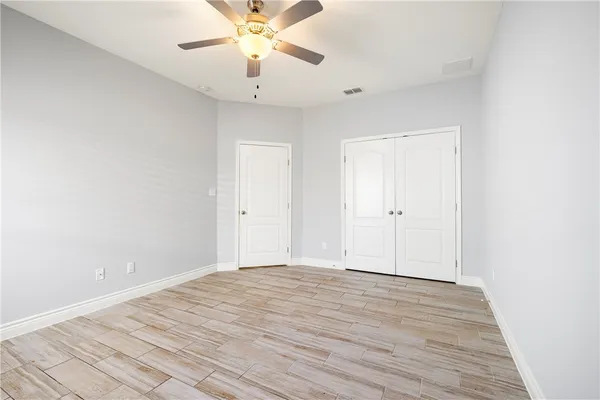 wooden floor in an empty room