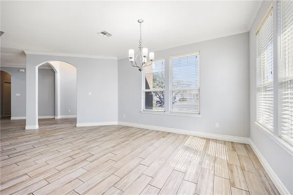 a view of livingroom with hardwood floor and window