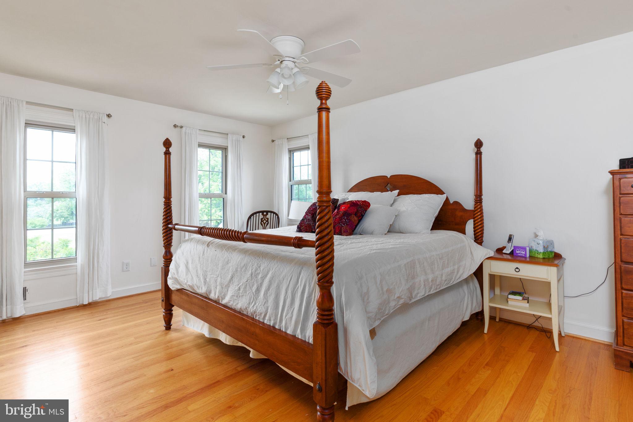 23432 Dover Road Middleburg, VA 20117 - Photo 22 of 48 Primary bedroom w beautiful hardwoods