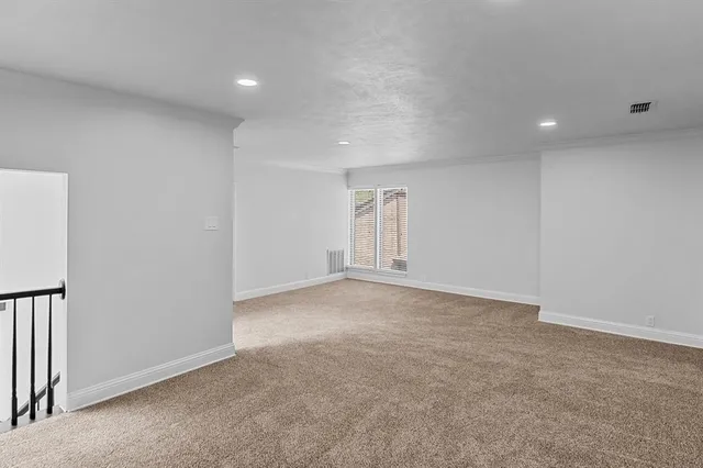 a view of empty room