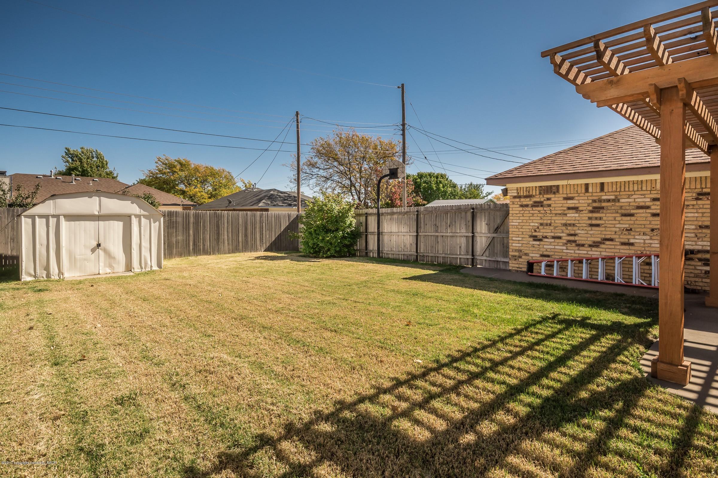 8011 Claret Street Amarillo, TX 79110 - Photo 19 of 20 019_Back Yard_-2