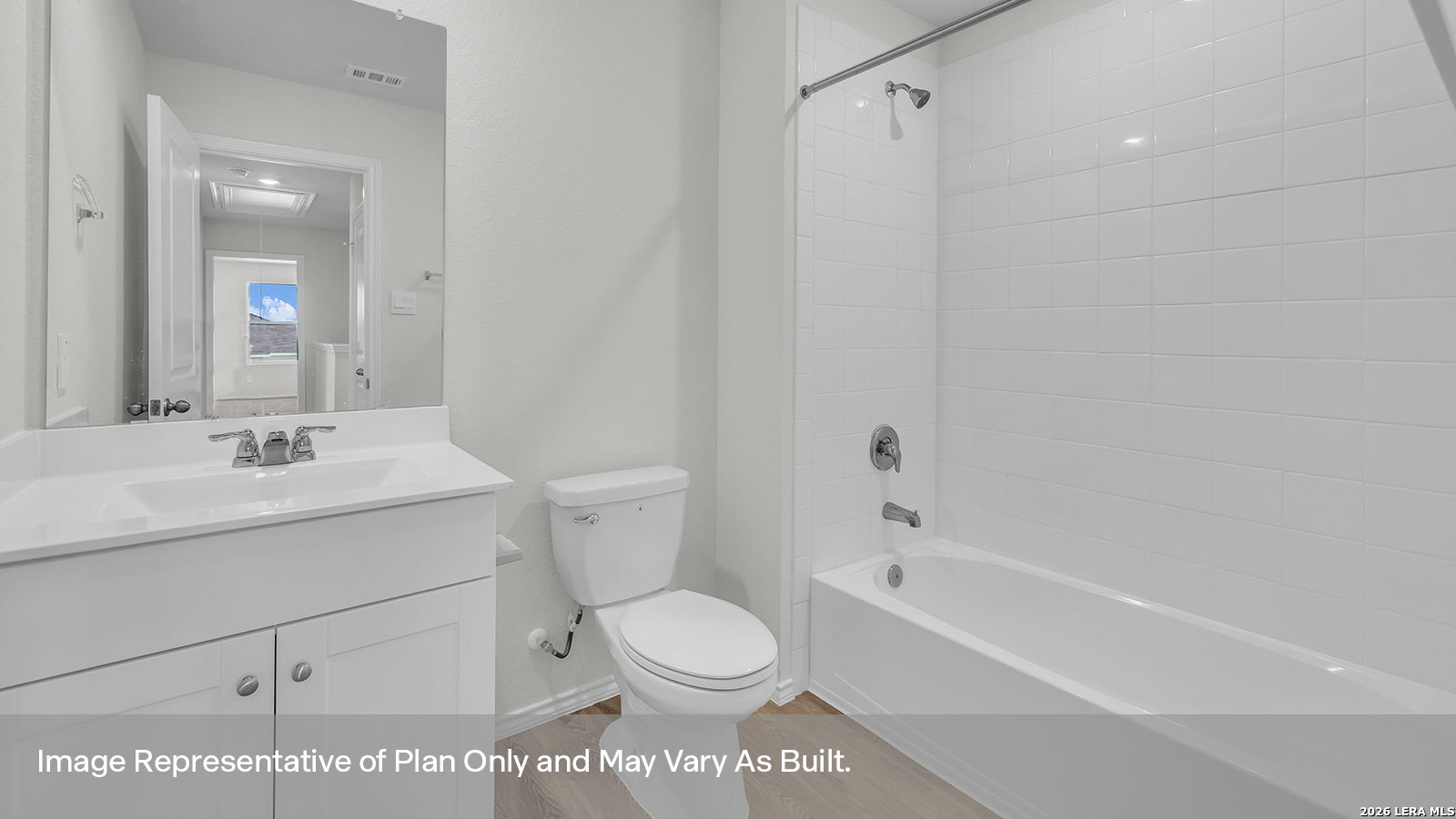 308 Windflower Cove Luling, TX 78648 - Photo 20 of 42 a bathroom with a sink a toilet and shower