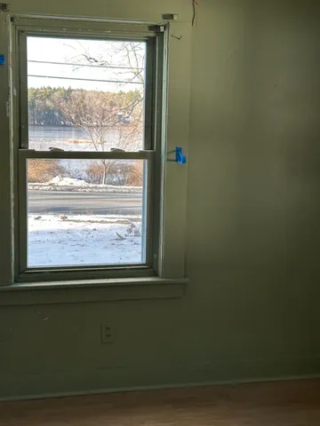 a view of a window in a room