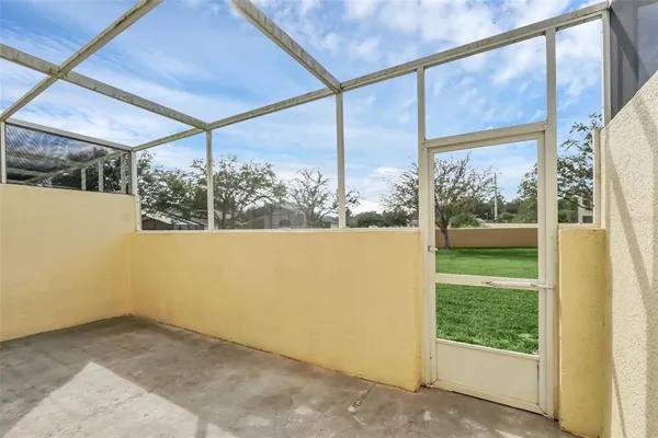 a view of a room with window
