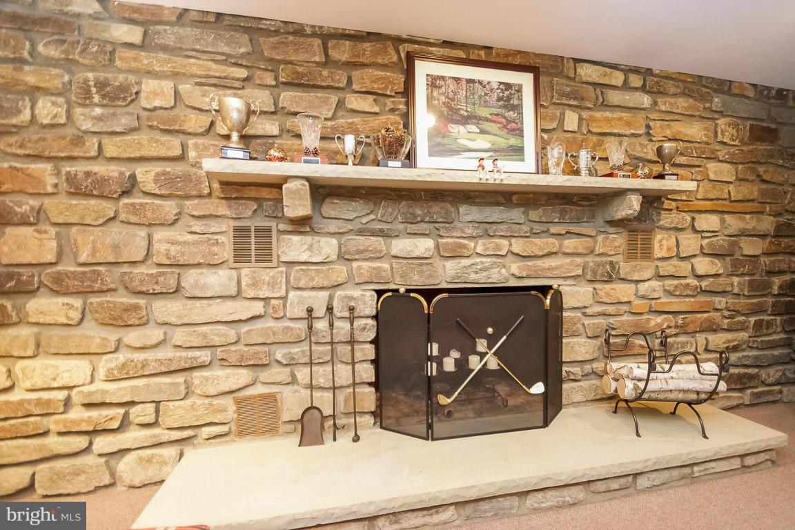 6414 Stoney Road Midland, VA 22728 - Photo 23 of 28 Stone Fireplace in Basement