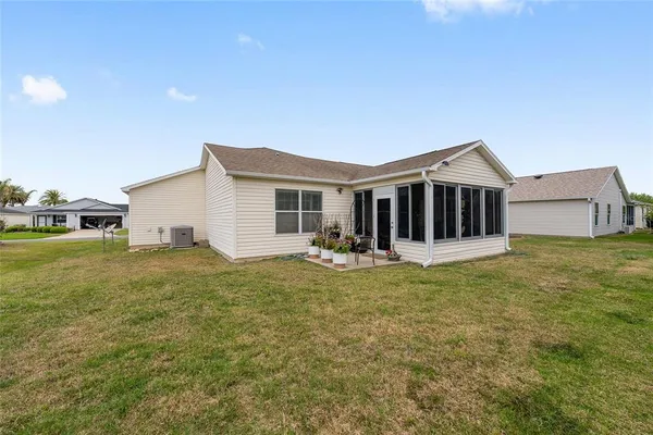 a view of a house with a outdoor space