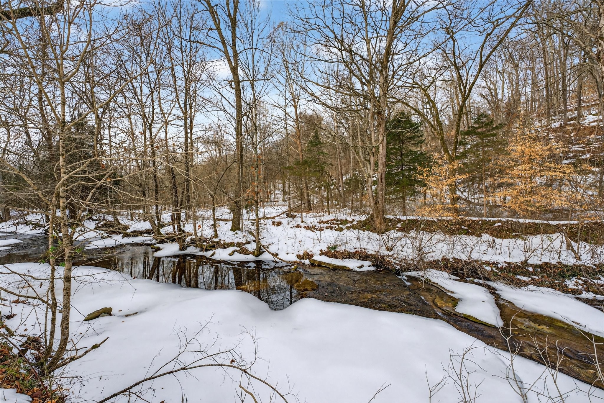 a view of outdoor space with seating area