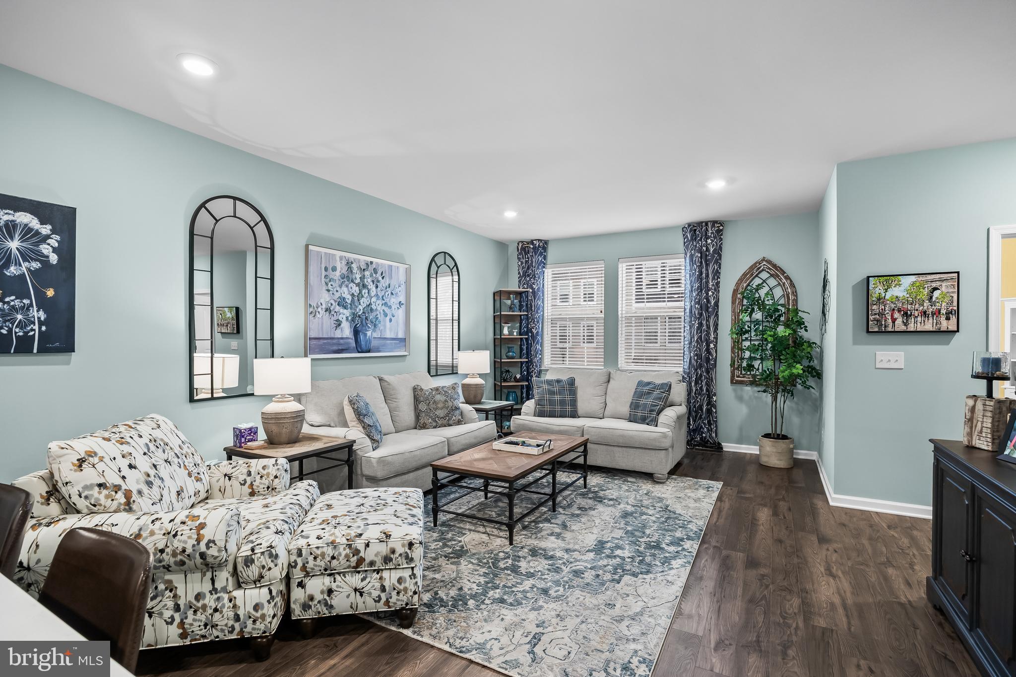10 Naples Lane Mount Laurel, NJ 08054 - Photo 9 of 27 a living room with furniture and wooden floor