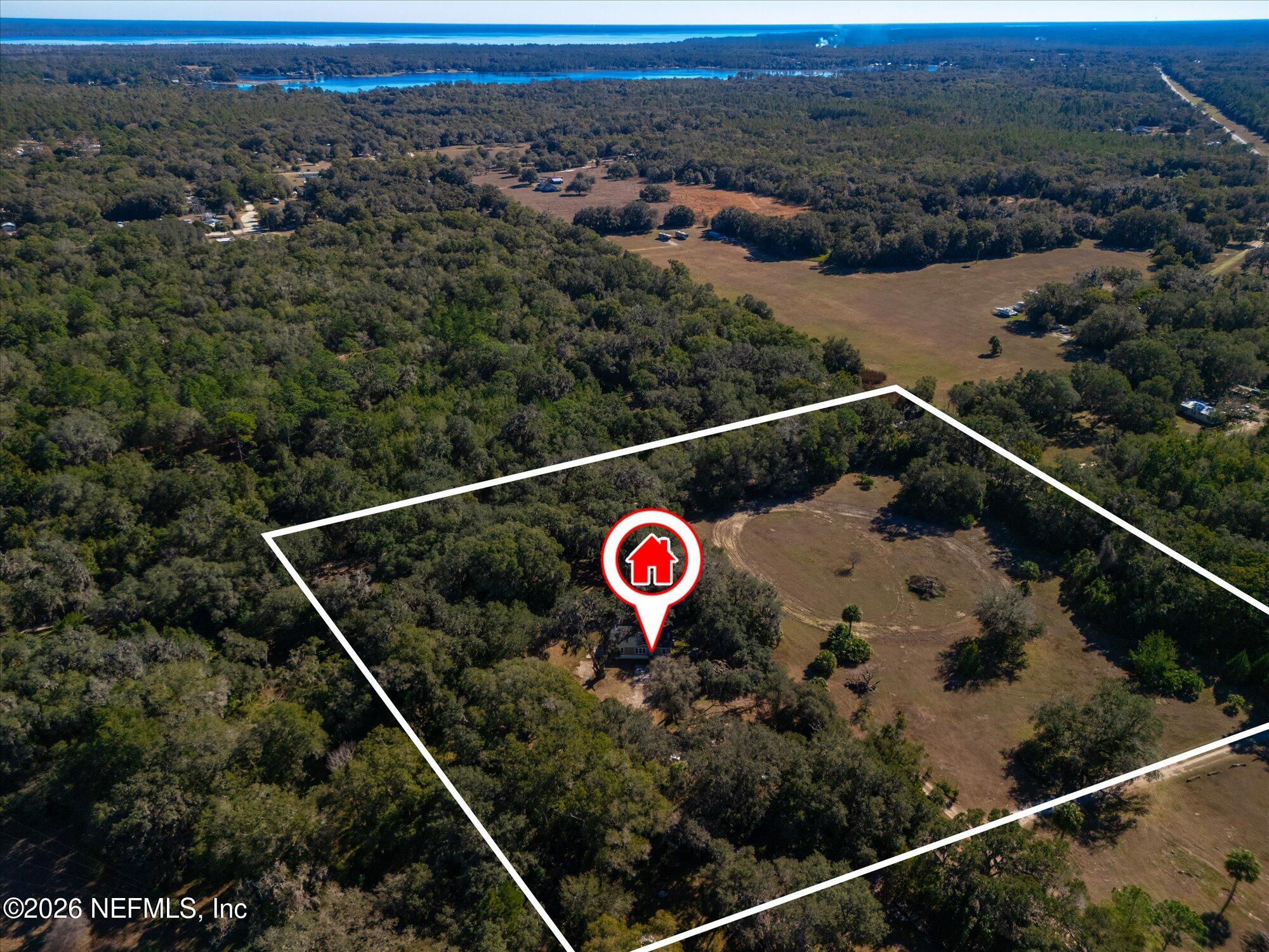 130 Sisco Road Pomona Park, FL 32181 - Photo 40 of 43 an aerial view of a house