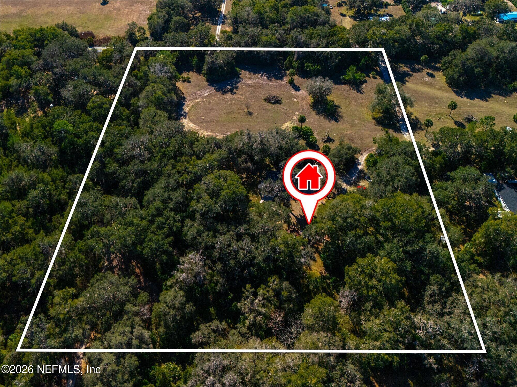 130 Sisco Road Pomona Park, FL 32181 - Photo 43 of 43 a view of a back yard