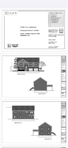 a large kitchen with a large counter top appliances and cabinets