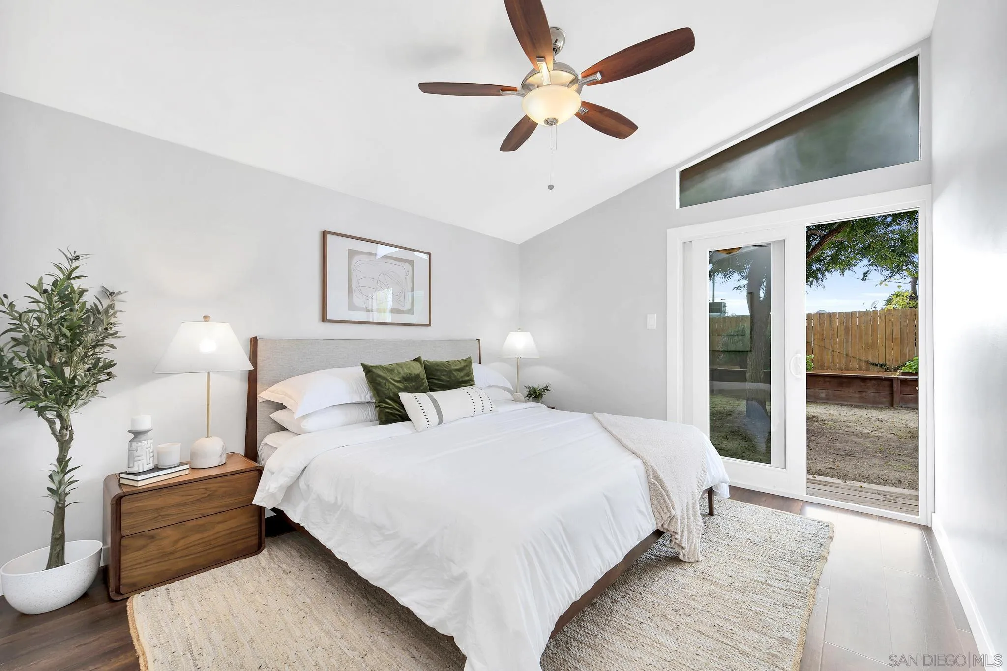 12938 Conley Street Poway, CA 92064 - Photo 11 of 30 a bedroom with bed and wooden floor