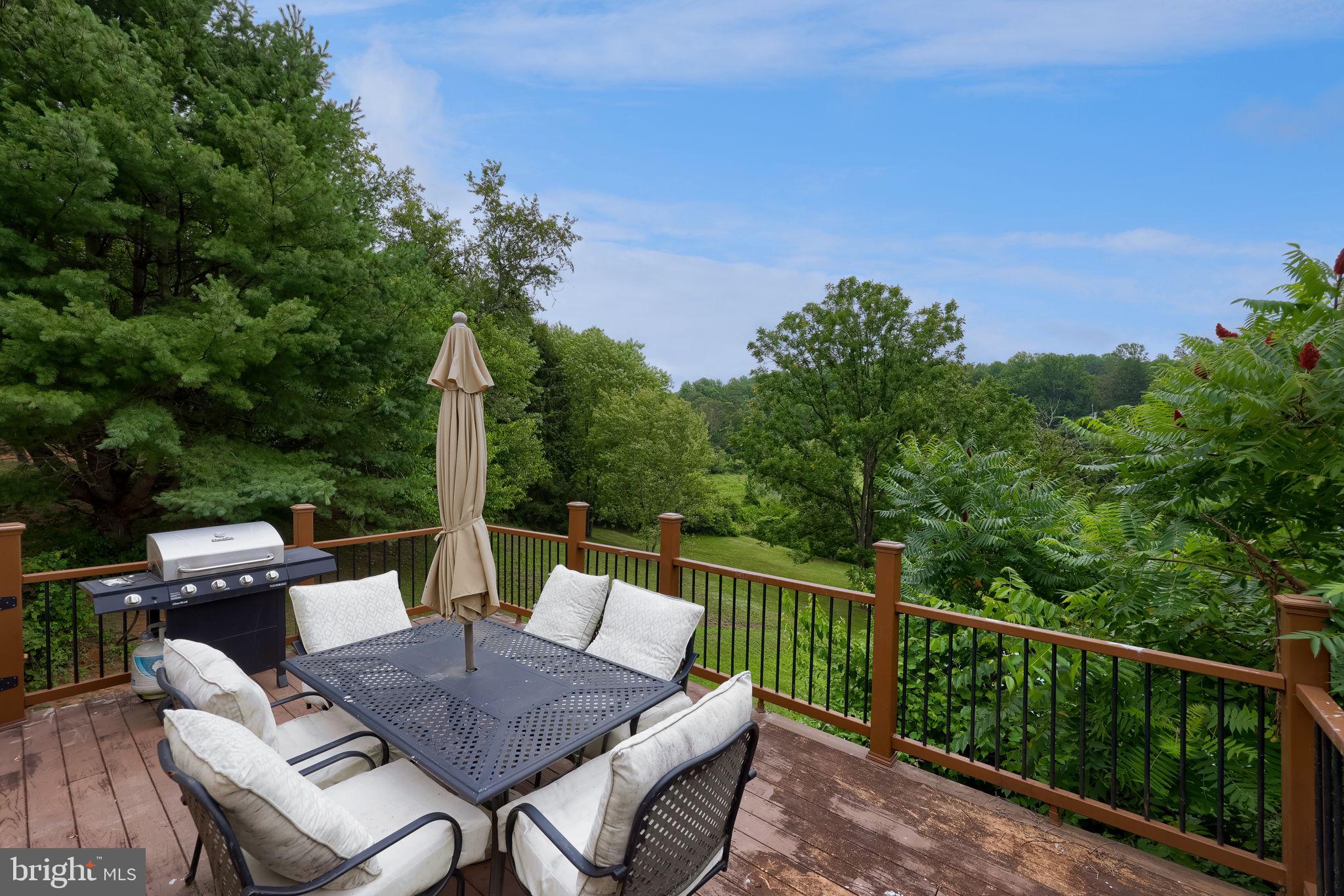 26 Golf Acres Road Mohnton, PA 19540 - Photo 49 of 49 Serene deck with lush green views.