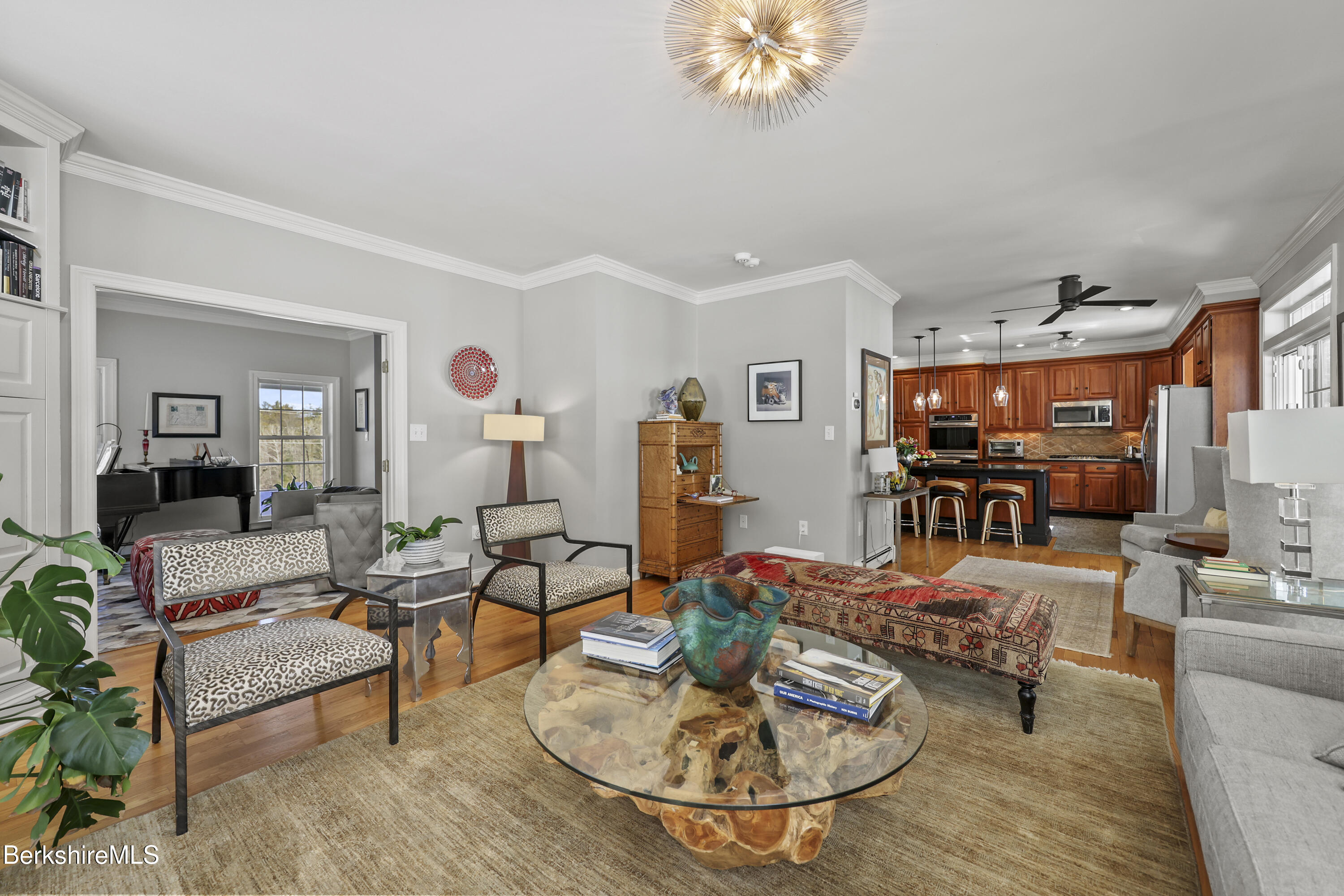 130 East Dugway Road Lenox, MA 01240 - Photo 20 of 89 a living room with furniture and wooden floor