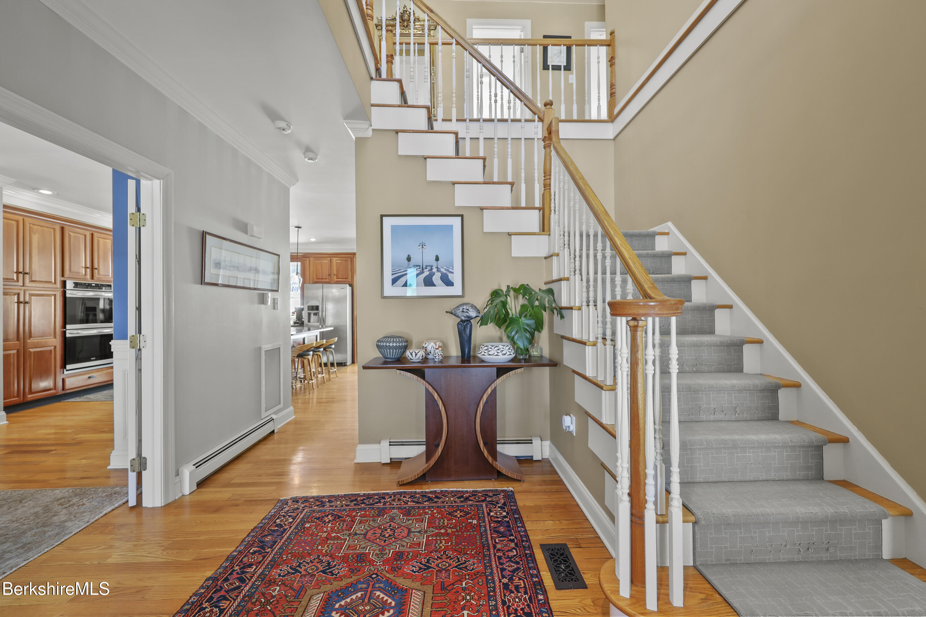 130 East Dugway Road Lenox, MA 01240 - Photo 6 of 89 a view of entryway and hall with wooden floor