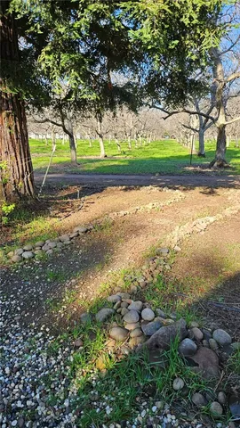 a view of outdoor space with green space