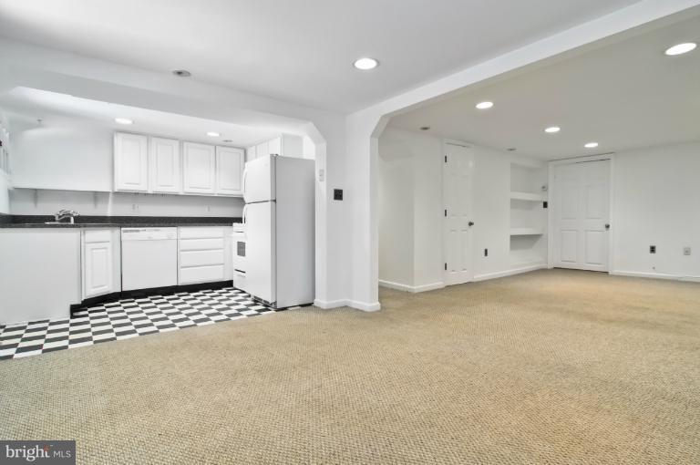 4711 Piney Branch Road Northwest Washington, DC 20011 - Photo 23 of 30 Basement LR/Kitchen