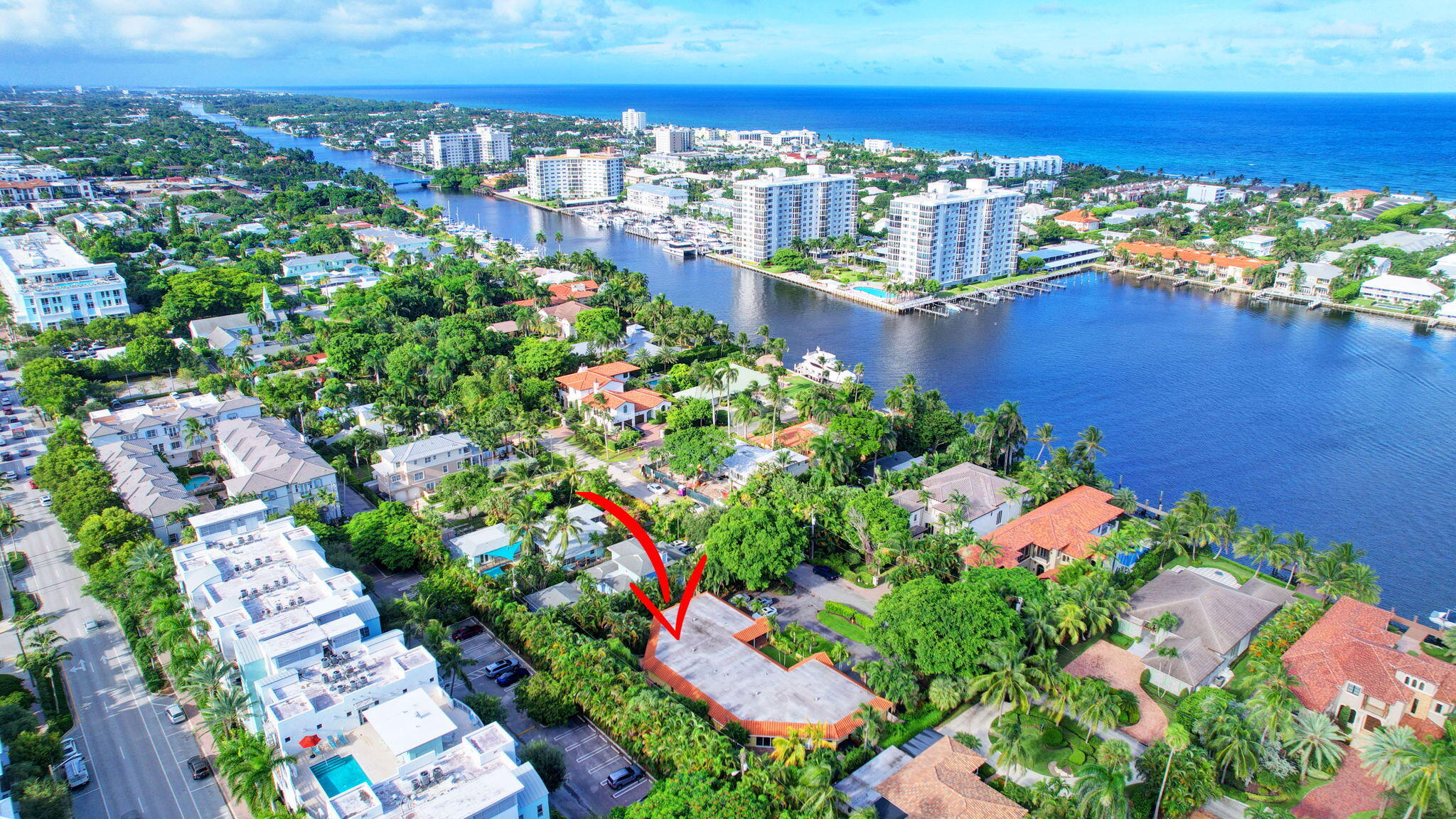 318 Southeast 7th Avenue, Unit 3 Delray Beach, FL 33483 - Photo 39 of 44 a view of a city with ocean