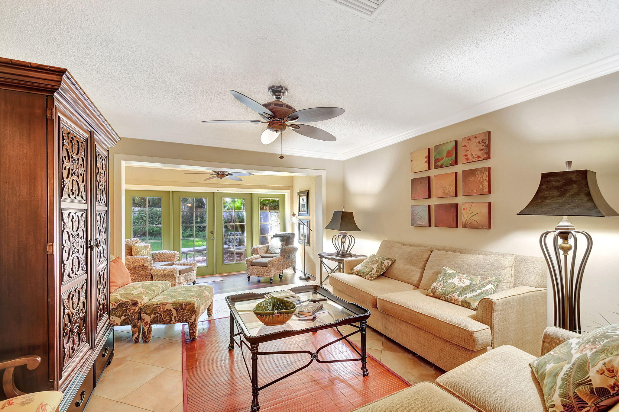 318 Southeast 7th Avenue, Unit 3 Delray Beach, FL 33483 - Photo 10 of 44 a living room with furniture and a large window
