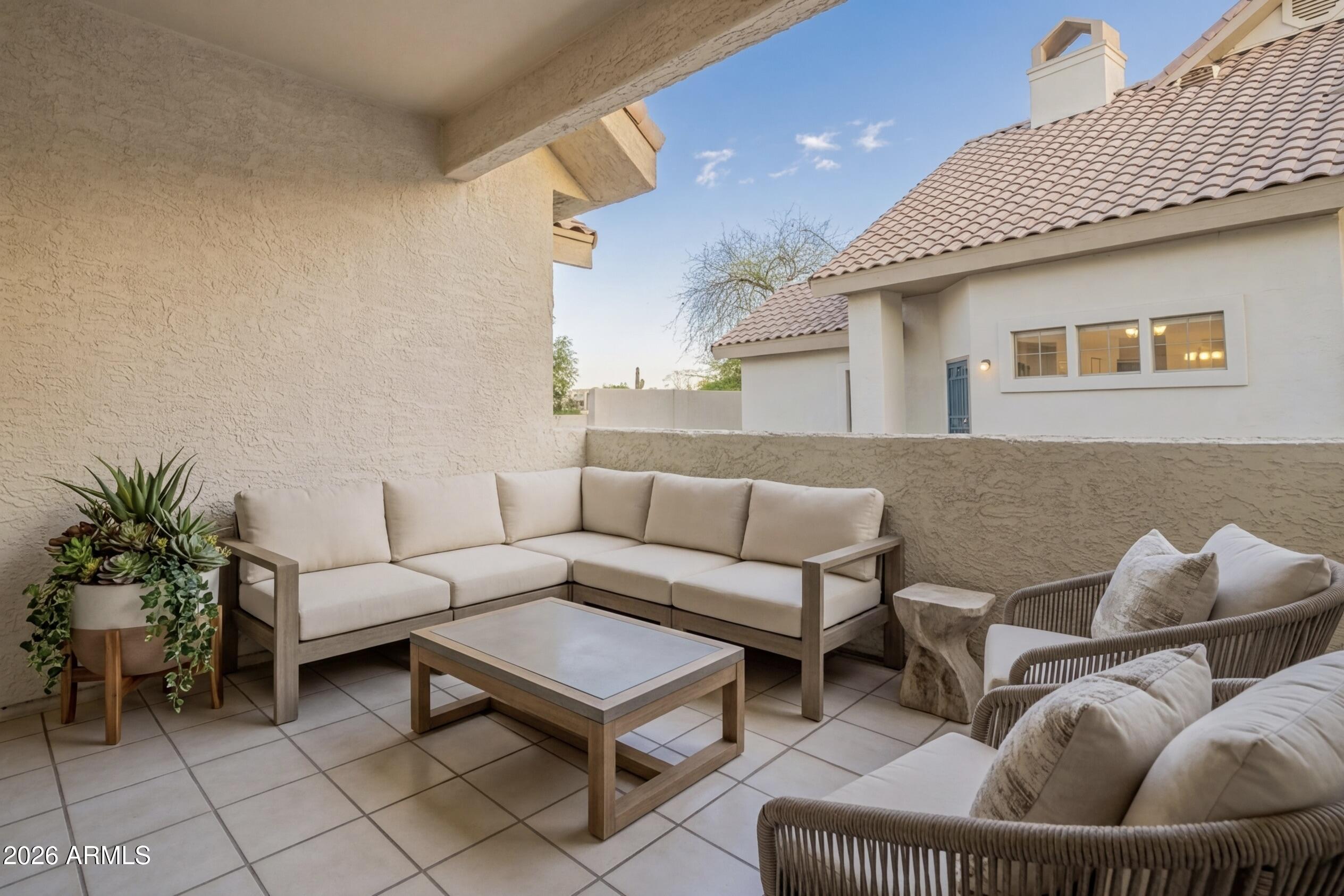 2801 North Litchfield Road, Unit 54 Goodyear, AZ 85395 - Photo 11 of 17 Back Patio