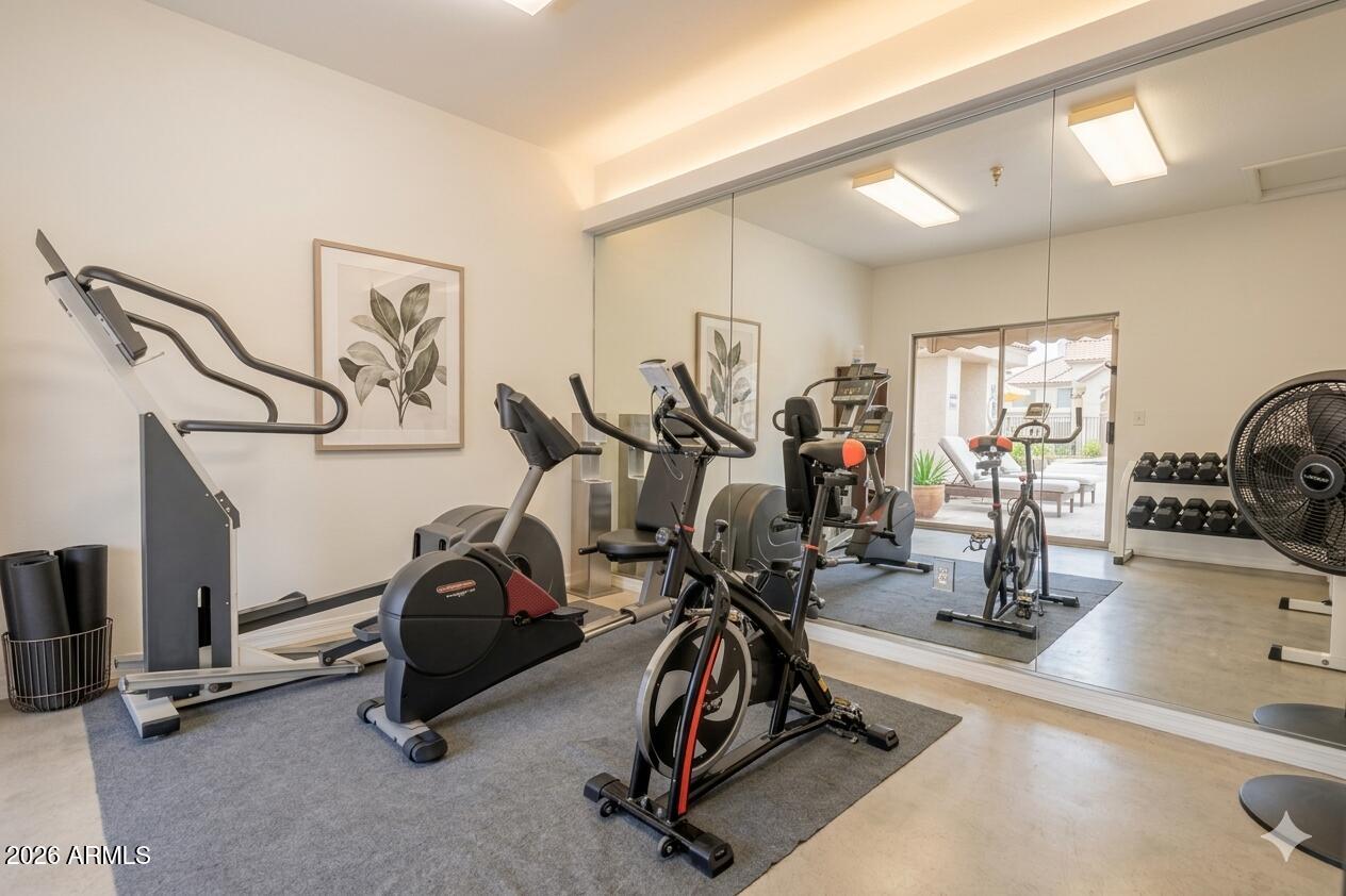 2801 North Litchfield Road, Unit 54 Goodyear, AZ 85395 - Photo 15 of 17 Community Fitness room