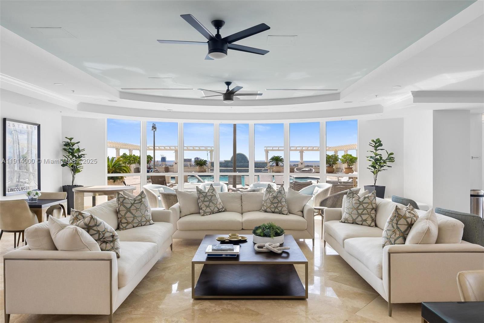 511 Southeast 5th Avenue, Unit 2209 Fort Lauderdale, FL 33301 - Photo 3 of 18 a living room with furniture and a large window