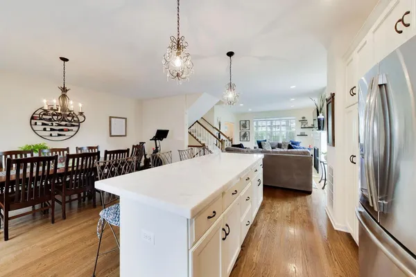 a very nice looking room with a large window