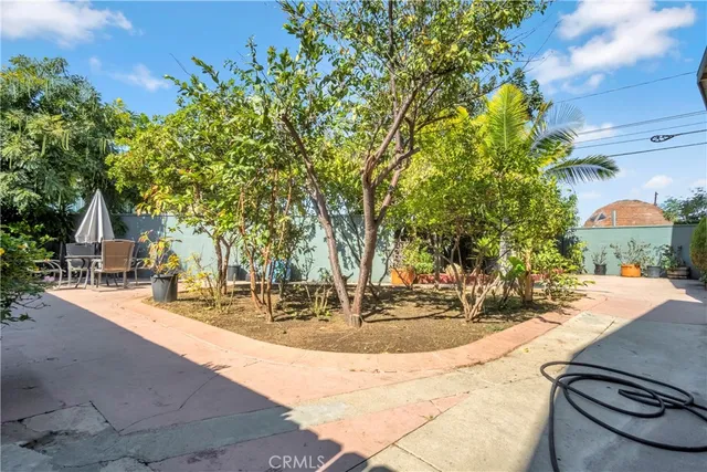 a view of a house with a tree
