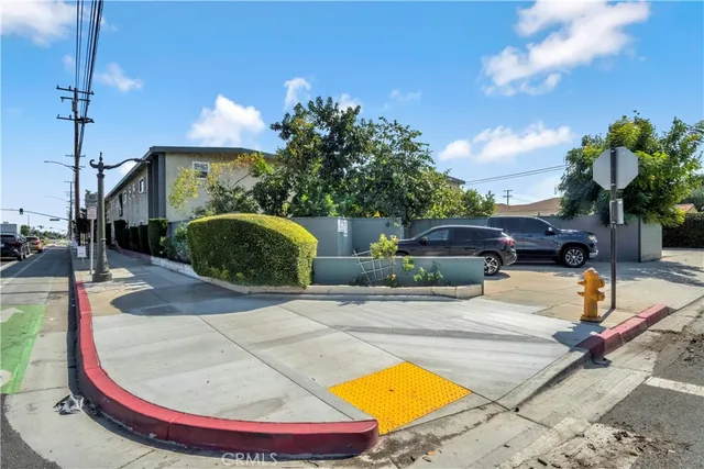 a swimming pool with yard