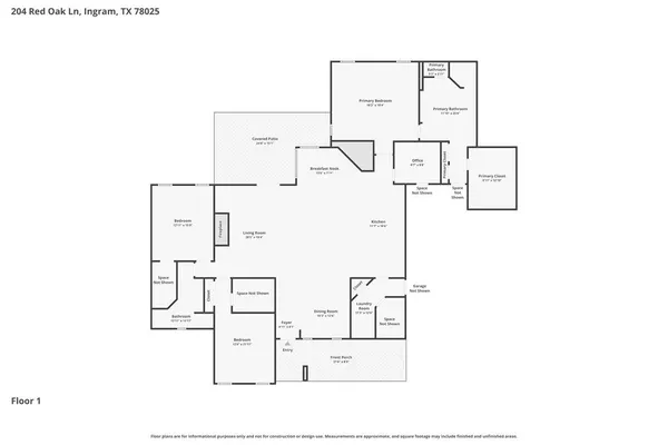 $749,000 | 204 Red Oak Lane, Ingram, TX 78025