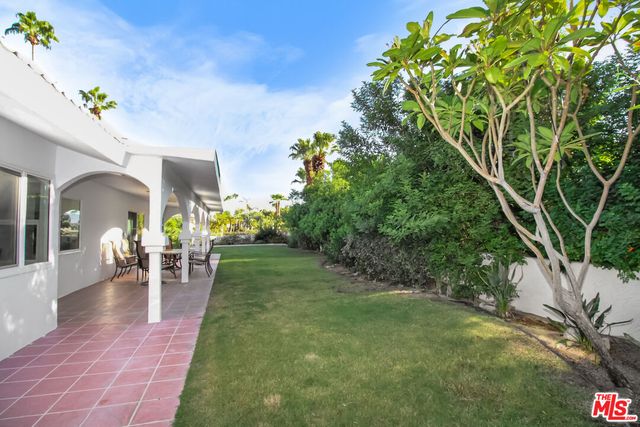 a view of an outdoor space with a patio