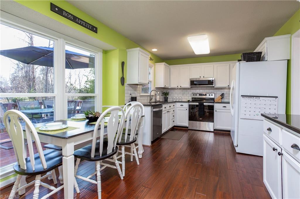 2833 Pickering Road Greensboro, NC 27407 - Photo 8 of 27 Updated eat in kitchen