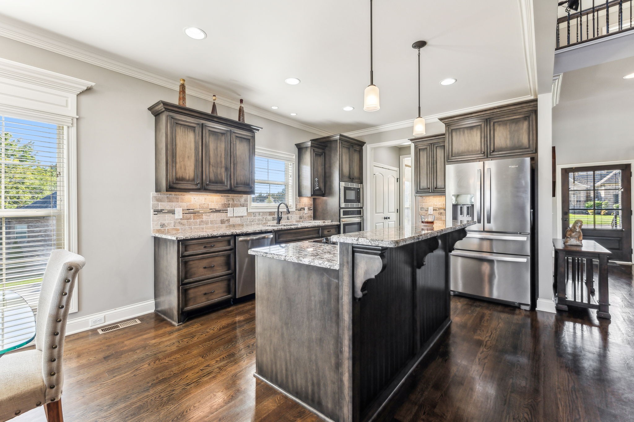 118 Brixton Ridge Lebanon, TN 37087 - Photo 5 of 43 Crown molding and recessed lighting add a touch of elegance, while an abundance of storage ensures all your culinary needs are met. 118 Brixton Ridge Lebanon, TN 37087