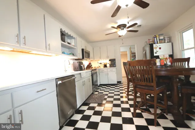 a view of water heater room