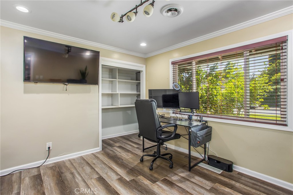 5169 Telefair Way Riverside, CA 92506 - Photo 17 of 47 Office with a window view of the front of the home and street view.