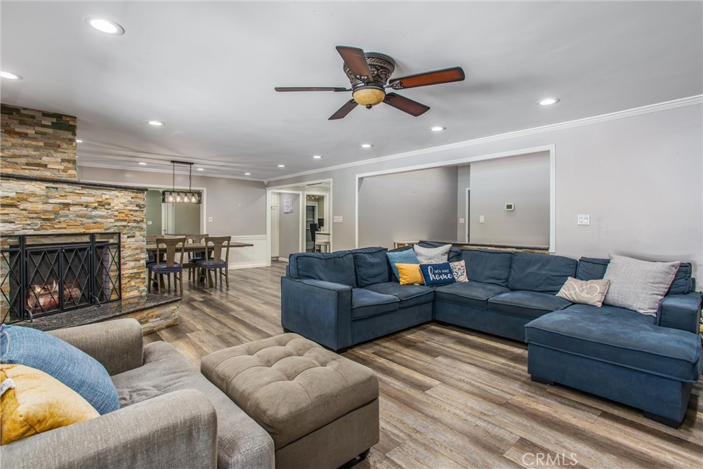 5169 Telefair Way Riverside, CA 92506 - Photo 8 of 47 Fireplace in the livingroom