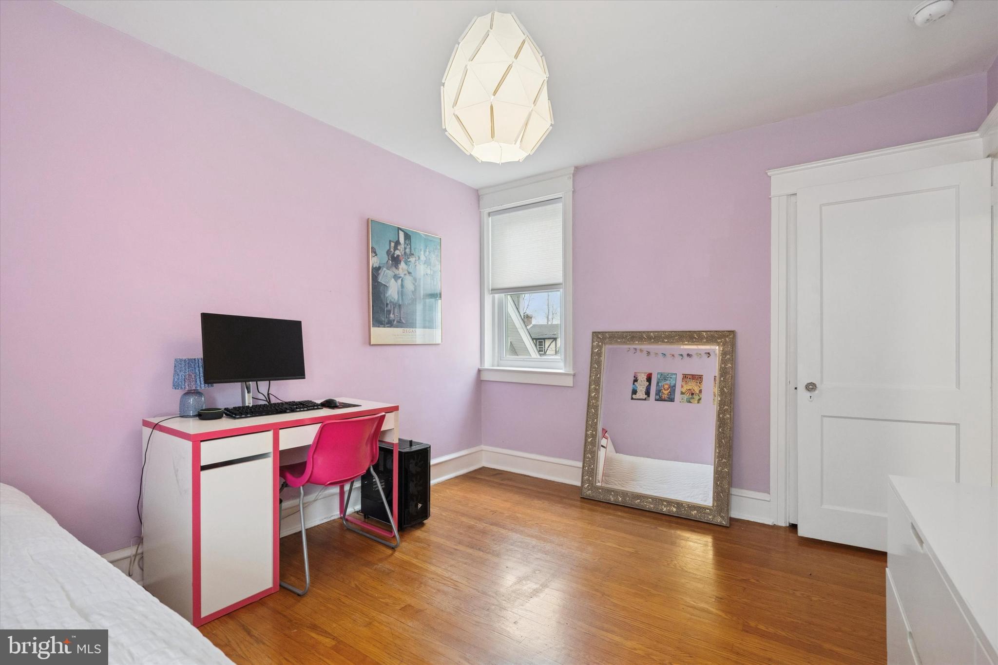 28 Chatham Road Ardmore, PA 19003 - Photo 21 of 32 a view of a workspace with furniture and wooden floor