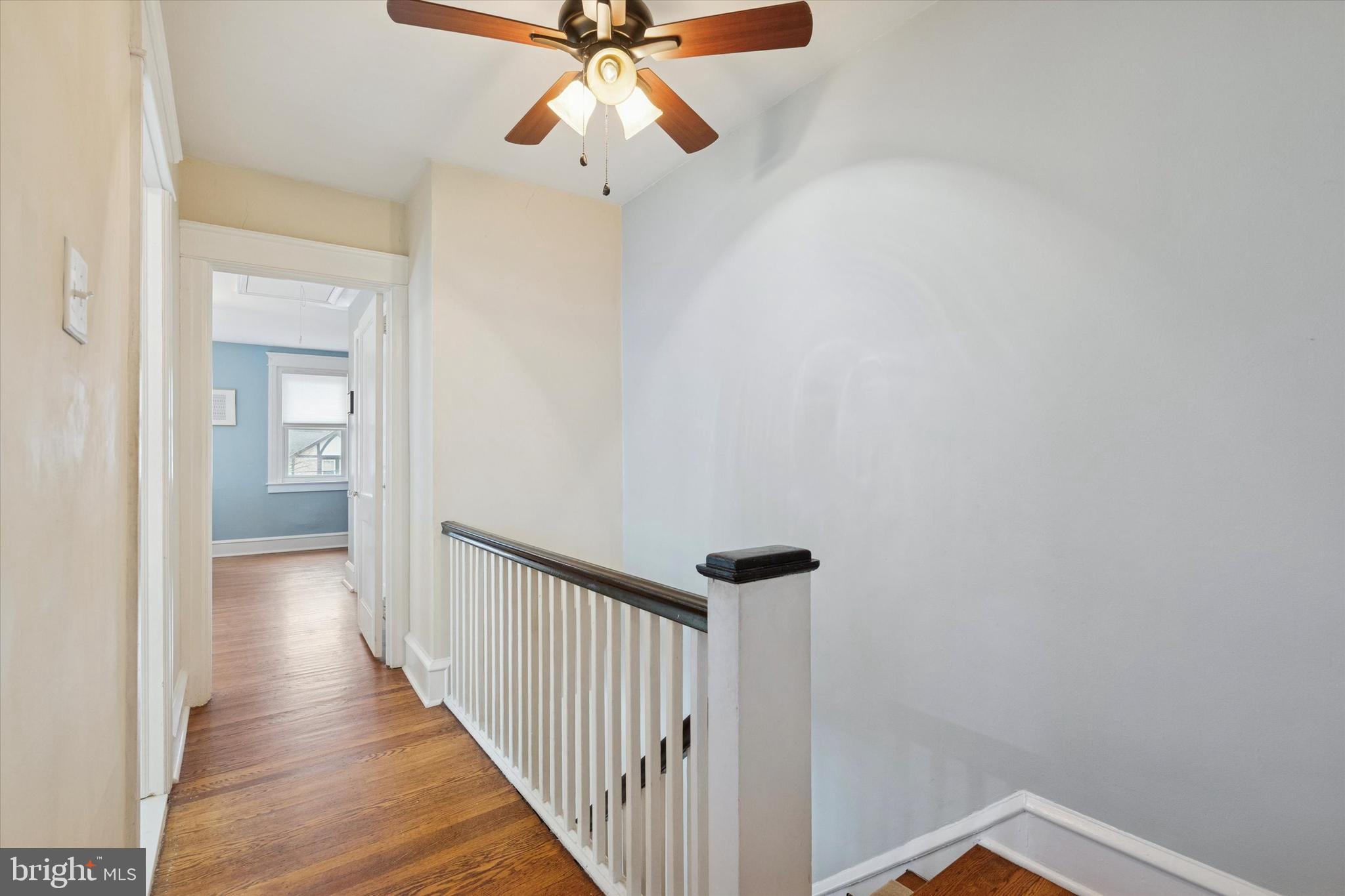 28 Chatham Road Ardmore, PA 19003 - Photo 22 of 32 a view of a hallway with wooden floor