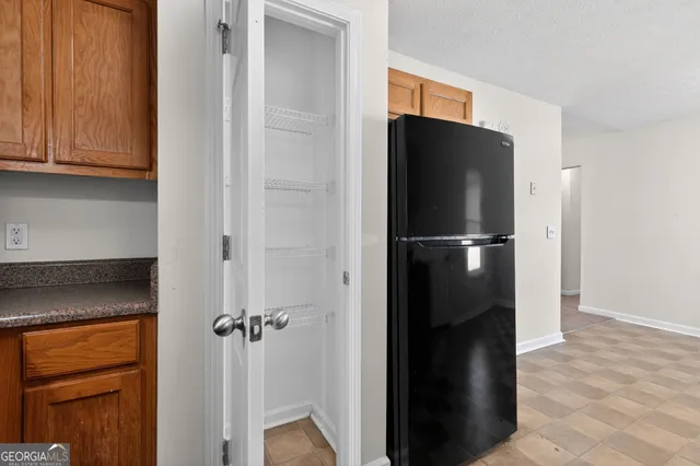 a view of closet area